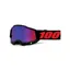 100% Accuri 2 Mirror Red/Blue Lens Goggles in Morphius