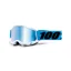 100% Accuri 2 Mirror Blue Lens Goggles in Novel