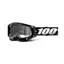 100% Racecraft 2 Clear Lens Goggles in Black