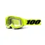 100% Racecraft 2 Clear Lens Goggles in Yellow