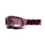 100% Racecraft 2 Clear Lens Goggles in Maho