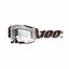 100% Racecraft 2 Clear Lens Goggles in Snowbird