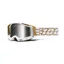 100% Racecraft 2 Goggles in Silver Mirror Lens Mayfair