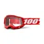 100% Accuri 2 OTG Clear Lens Goggles in Red