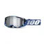 100% Armega Flash Silver Lens Goggles in Rockchuck