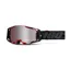 100% Armega HiPER Silver Mirror Lens Goggles in Renen
