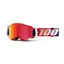 100% Armega HiPER Red Lens Goggle in Factory