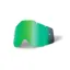 100% Accuri/Racecraft/Strata Anti-Fog Replacement Lens in Green Mirror