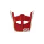 100% Aircraft Replacement Visor in LTD Red