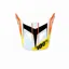 100% Status Youth Replacement Visor in D-Day White